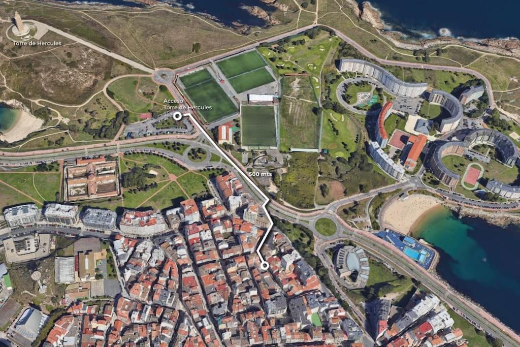 Apartamento Torre De Hercules La Coruña Esterno foto